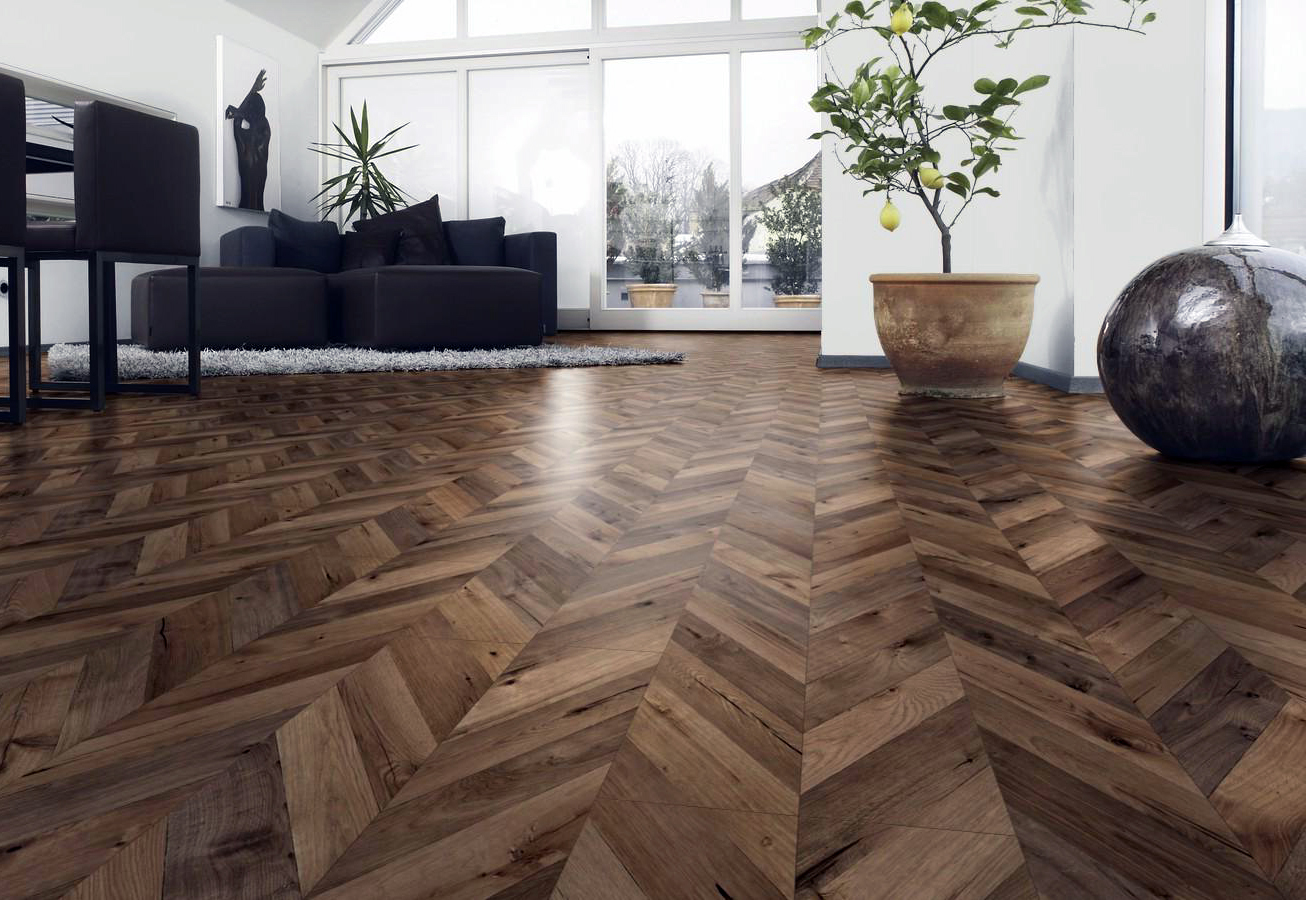 ламинат елочкой