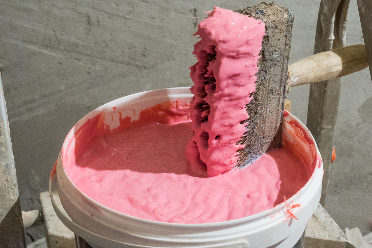 нанесение бетоноконтакта