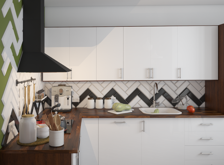 плитка кабанчик для кухонного фартука