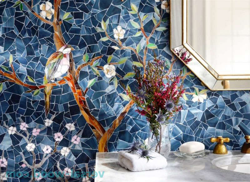 Плитка мозаичная - нестандартных форм и размеров