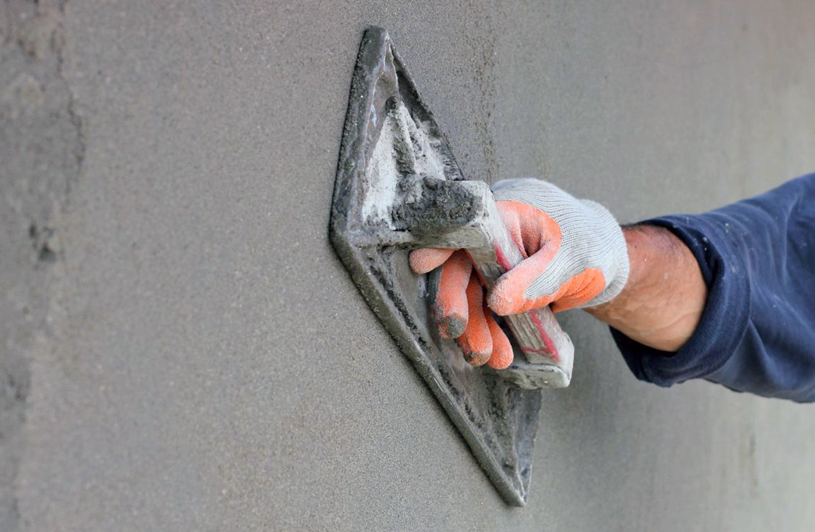 Ровная стена без плесени