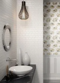 Плитка Intercerama Arabesco стена белая с рисунком (2360131061-1) изображение 1