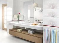 Декор Opoczno AVANGARDE WHITE INSERTO FLOWER OD352-001 30x60 зображення 4