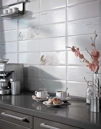 Декор Intercerama Bingo белый 3 (Д125061-3) изображение 1