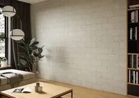 Декор Cerrad Torstone bianco 14.8x30 изображение 1