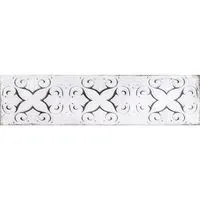 Декор MONOPOLE DECOR ATLAS SNOW 7.5х30 изображение 1