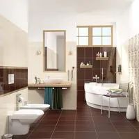 Плитка Cersanit Diva браун підлога зображення 1