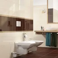 Плитка Cersanit Diva браун стіна зображення 1