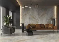 Плитка Cerrad AURIC LIGHT GREY RECT 60x120 зображення 1