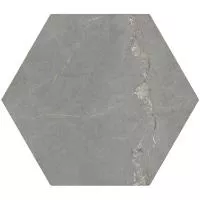 Плитка Oset PULPIS DARK GREY HEX 20х24 зображення 6