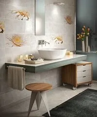 Плитка Intercerama Illusione стіна сіра (236094071) зображення 1