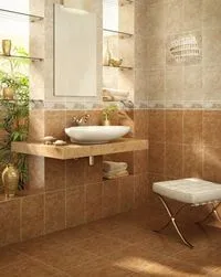 Плитка Intercerama Marmol бордюр коричневый широкий (БШ05031) изображение 1