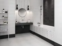 Плитка Cersanit Odri black 20x60 изображение 1