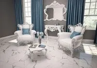 Плитка ALMERA CERAMICA China CARRARA GXJ00160S 600x600 зображення 1