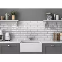 Плитка ALMERA CERAMICA Spain FRAME WHITE 225x75 зображення 1