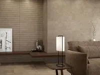 Плитка Baldocer Shape Icon Taupe Rec Стена изображение 1