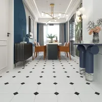 Плитка CERAMICA DESEO BETERA BETERA BLACK-WHITE 58x58 изображение 2