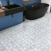 Плитка CERAMICA DESEO HIDRAULICO G CANTERBURY BLUE MAT PRI. 45x45 зображення 1