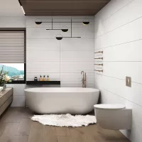 Плитка CERAMICA DESEO NONA CK9108 NONA BLANCO 90x30 зображення 2