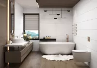 Плитка CERAMICA DESEO NONA CK9108 NONA BLANCO 90x30 зображення 3