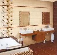 Плитка Ceramika Konskie Marco brown 20x50 изображение 1