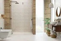 Плитка Ceramika Konskie Oregon cream relief 25x75 зображення 1