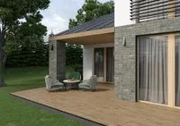 Плитка Cerrad Cerros grafit 7.4x30 изображение 2