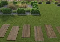 Плитка Cerrad GRES TAURO BROWN RECT 40x120 коричневий зображення 2