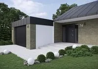 Плитка Cerrad Macro grafit 7.4x30 зображення 2