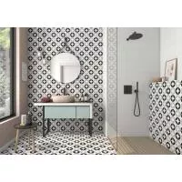 Плитка GEOTILES BORA BLACK 22x22 зображення 1