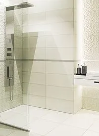 Плитка Intercerama Consepto світло-бежева (рельєф) 1 стіна зображення 1