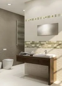 Плитка Intercerama Luna світло-бежева 1 стіна 2360175021 зображення 1