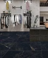 Плитка ITALICA COSTA BLACK HIGH GLOSSY 60x120 изображение 1