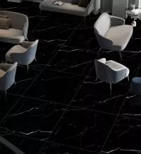 Плитка ITALICA MUETO BLACK HIGH GLOSSY 60x60 зображення 1