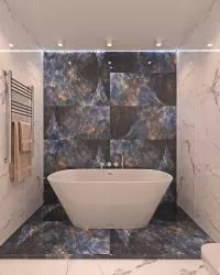 Плитка ITALICA SPARKLING BLUE HIGH GLOSSY 60x120 зображення 1
