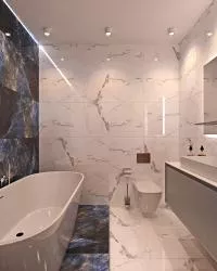 Плитка ITALICA SPARKLING BLUE HIGH GLOSSY 60x120 зображення 2