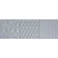 Плитка MONOPOLE ESENCIA RELIEVE BLUE BRILLO 10х30 изображение 2