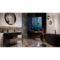 Плитка Opoczno Break The Line Grey Structure Micro 40х120 зображення 2