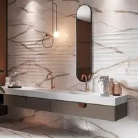 Плитка Opoczno Cosima White Structure Satin 40х120 зображення 1