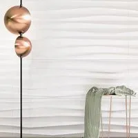 Плитка Opoczno Selina White Structure Shiny Micro 40х120 зображення 2