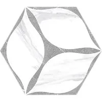 Плитка Oset Corola Grey Hex 20х24 зображення 1