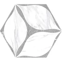 Плитка Oset Corola Grey Hex 20х24 зображення 5