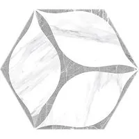 Плитка Oset Corola Grey Hex 20х24 зображення 7