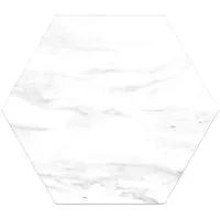 Плитка Oset Neo White Hex 20х24 зображення 1