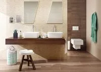 Плитка Paradyz Domus Beige Triangle 30х60 зображення 1