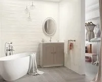 Плитка Paradyz Pandora Bianco Structure 25х75 зображення 1