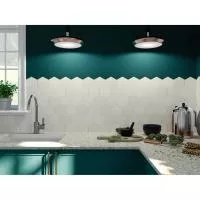 Плитка REALONDA HEX WHITE 51x26 зображення 1