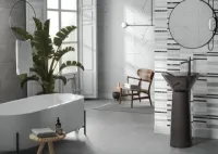 Плитка Teo Ceramics Marmolino Anthracite F P R Mat 60x120 зображення 2