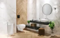 Плитка Teo Ceramics Palazzo White F P R Satin 60x120 изображение 1