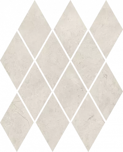 Мозаика Paradyz AFTERNOON SILVER MOZAIKA PRASOWANA ROMB PILLOW 21x24, Фото